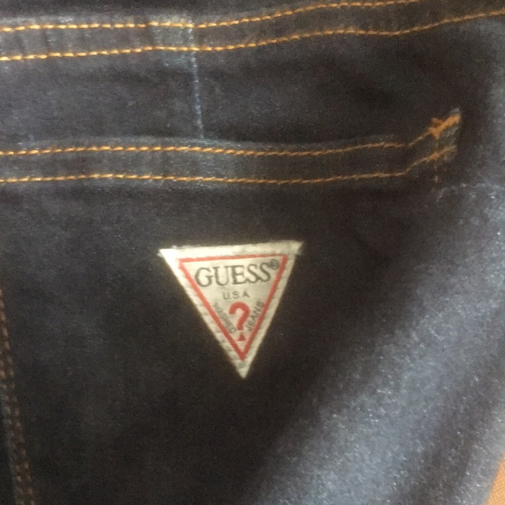 Guess Curvex X Navy Blue Skinny Jeans - Like New! - Picture 5 of 14